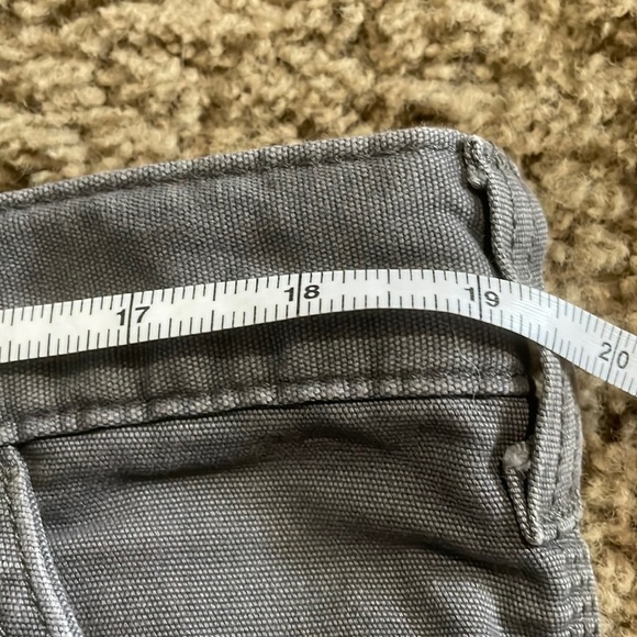 Men’s Carhartt gray carpenter utility work shorts Sz 38 - Picture 10 of 16